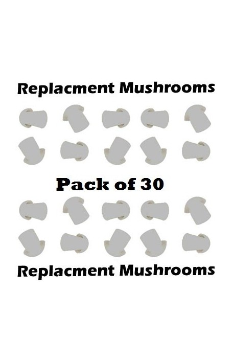 Pack of 30 Replacement Mushrooms
