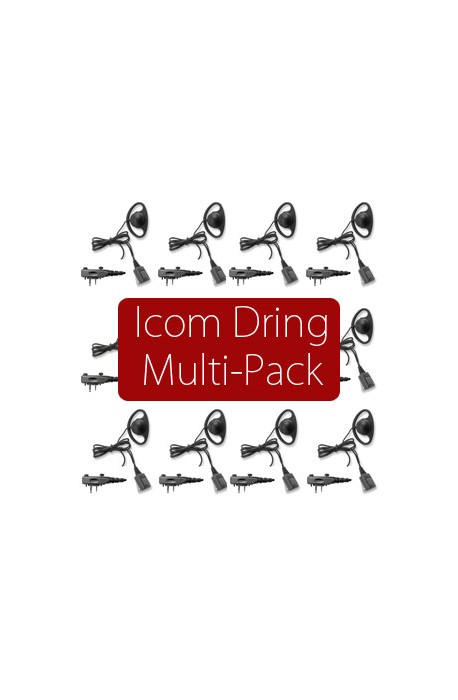 Multi-Buy offer Icom D-ring Earpiece (Straight Pin)