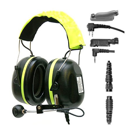 SWATCOM Universal Connector A-Kabel Two way Radio Headset