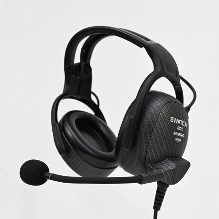 Passive Noise-Cancelling Headband Headset