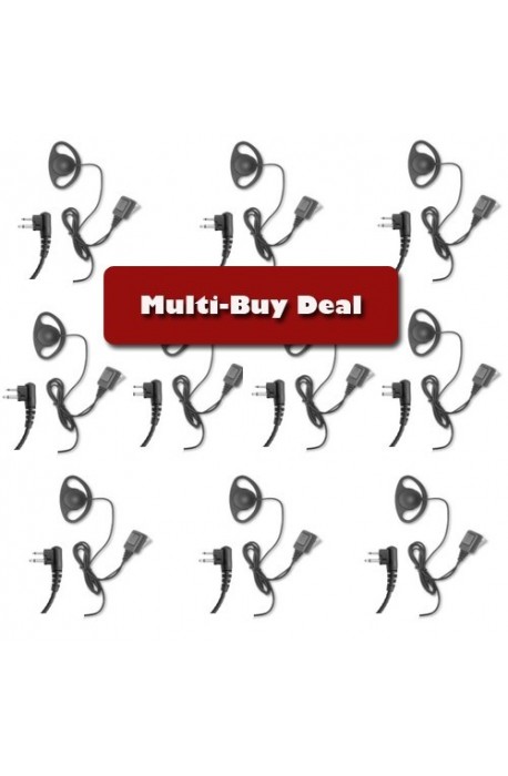 Multi-Buy offer Kenwood D-ring Earpiece