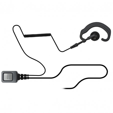 G -shaped Overt Earpiece