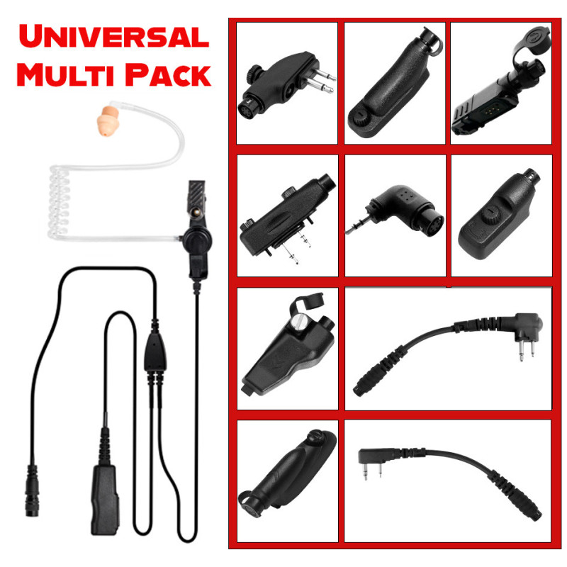 Universal Earpiece Multi-Pack