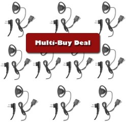 Multi-Buy offer D-ring Cobra/Motorola Earpiece