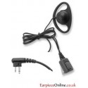 D-Ring Motorola 2-pin Covert Earpiece