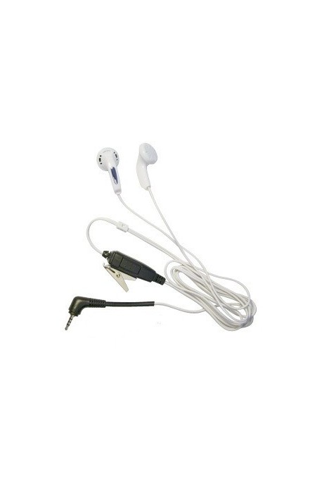 White Earphone bud style earpiece for the SRP Sepura radio